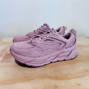 Hoka Clifton L Suede pale mauve